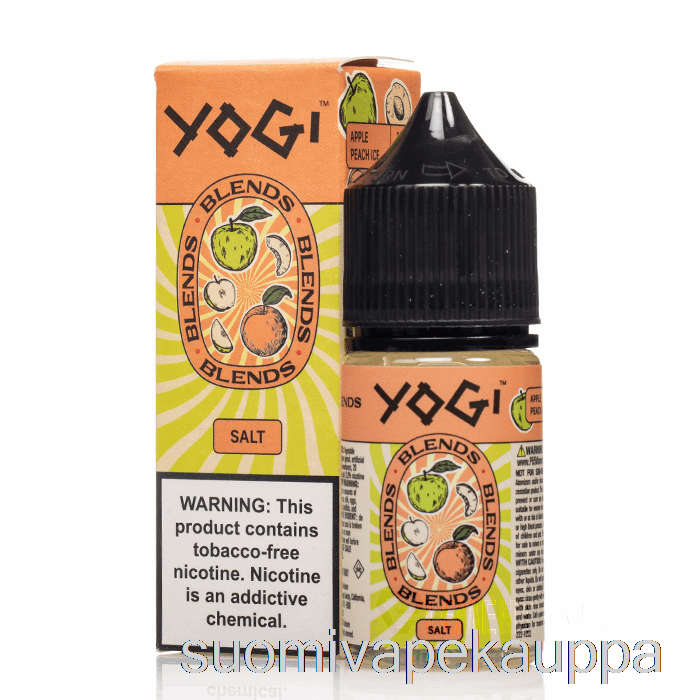 Vape Netistä Omena Persikkajää - Joogisekoituksia Suolat - 30ml 35mg